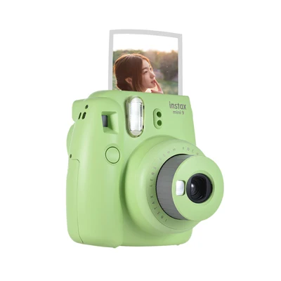Fujifilm Instax Mini 9 мгновенная камера фото пленка камера мини камера подарок как розовый/синий/зеленый/белый - Цвет: mini 9 Green