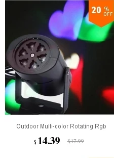 Пульт дистанционного управления 220 V 110 V RGB светодиодные фонари для сада 10 W открытый прожектор лампары для газона