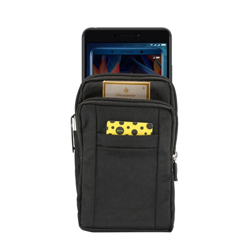 5&quot- 7&quot Nylon Universal Shoulder Bag for Oukitel K7 /K7 Power Climbing Waist Pouch Pocket K10000 Mix k8 WP5000 | Мобильные