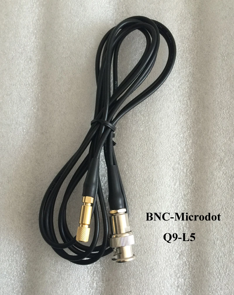 Q9 L5 BNC микроточечный Соединитель с одним кабелем для ультразвукового