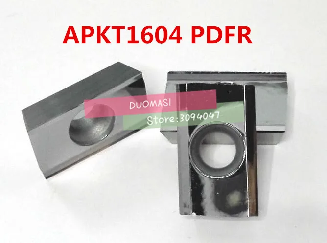 

Вставка из алюминиевого сплава 10 шт. APKT1604PDFR, токарный станок с ЧПУ, подходит для обработки алюминия, вставка BAP400, бесплатная доставка