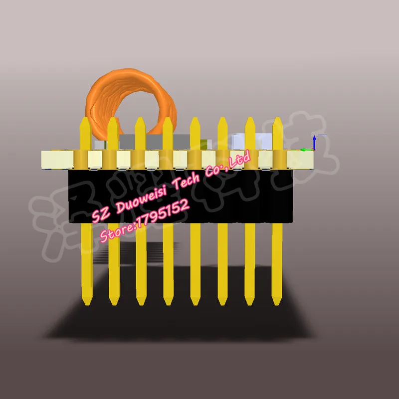 AS07-M1101S 433MHz SMD беспроводной модуль | CC1101 цифровой передачи Трансивер RF связи spi -