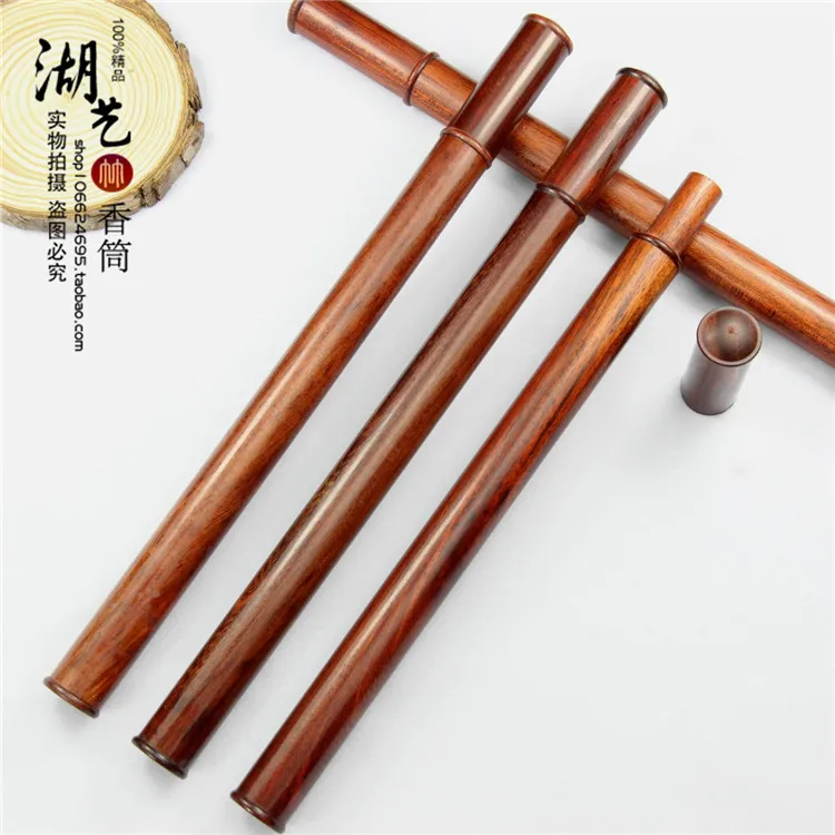 Длинная палочка для благовоний из розового дерева алоэ ложь конус туба коробка