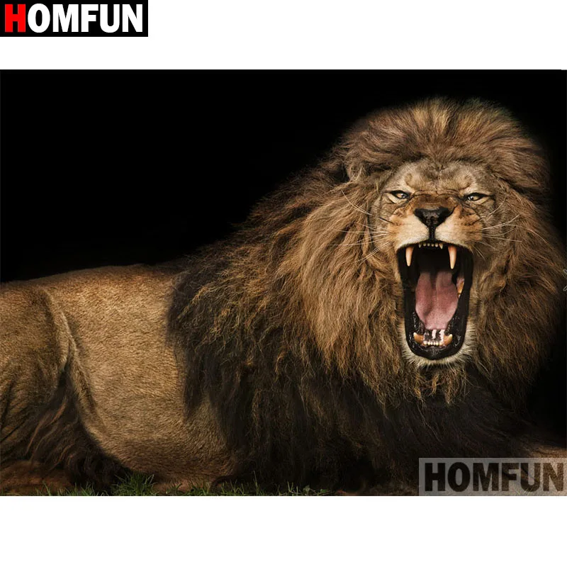 Алмазная 5D Вышивка HOMFUN A17347 полноразмерная/круглая картина сделай сам с