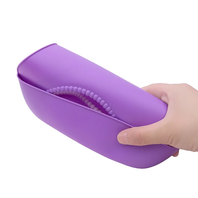 Слюнявчики для младенцев из водонепроницаемого силикона однотонные фартуки-пелёнки для мальчиков и девочек.