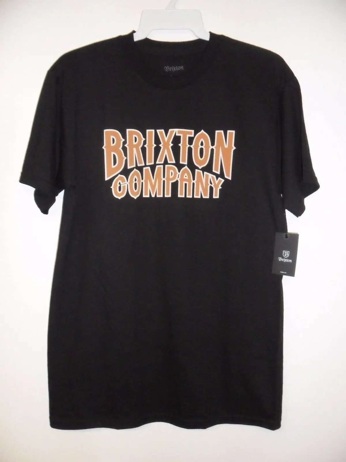

Brixton Men's S/S T-Shirt "Bailey" BLK - Medium - NWT 2019 New Short Sleeve Casual T-Shirt Tee