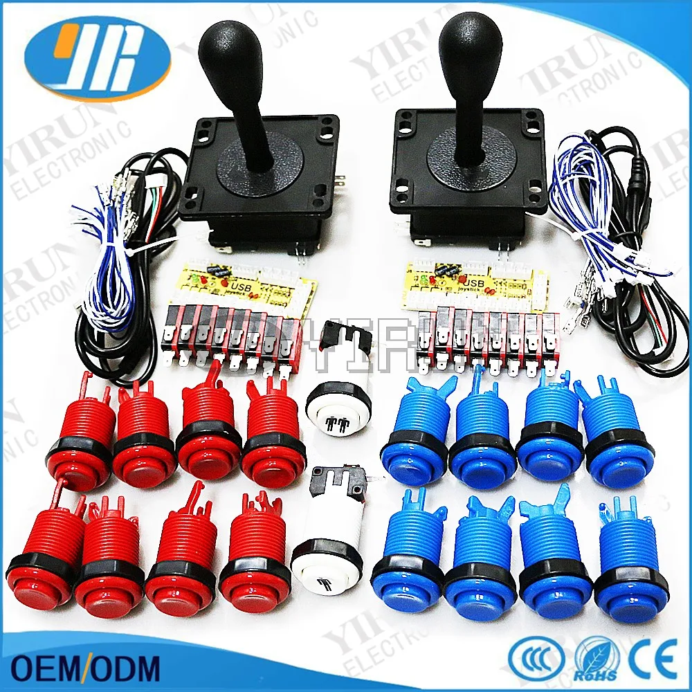 10 комплектов diy аркадная игра управления доска комплект для Mame USB Нулевая
