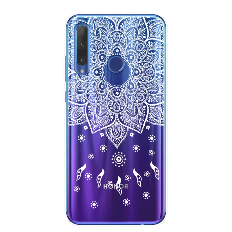 T6104 Ретро Мандала Цветок чехол для телефона для huawei Honor 9 10 20 Lite Pro Чехол TPU чехол s для huawei mate 10 20 Lite Pro Ловец снов - Цвет: T6104