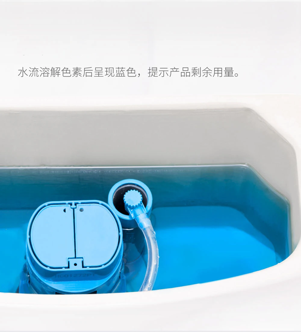 Xiaomi Clean-n-fresh двойной эффект дезодорирующий чистящий туалетный блок независимая Водорастворимая пленка упаковка Анионный активный