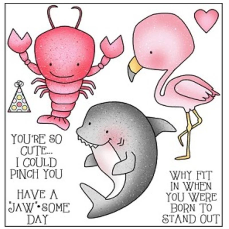 Прозрачные силиконовые штампы для самостоятельного скрапбукинга карты