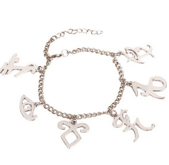 Модные украшения из фильма Город костей ангельские силы The Mortal Instruments браслеты с