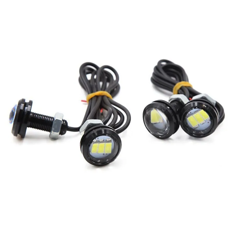 Automobiles Led Light 23MM Eagle Eye Ultra-Thin Screw Counter-Reverse Motorcycle Refit Lamp License Car | Автомобили и мотоциклы