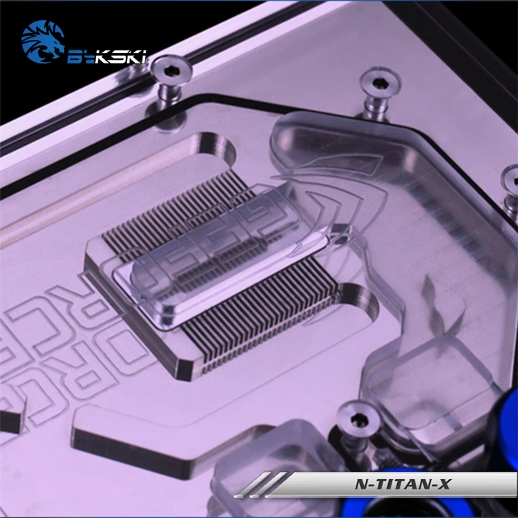 Bykski GPU водоблок для NVIDIA все основатель издание GTX TITAN X/GTX980Ti X/Tesla M40 полное покрытие Видеокарта кулер для воды