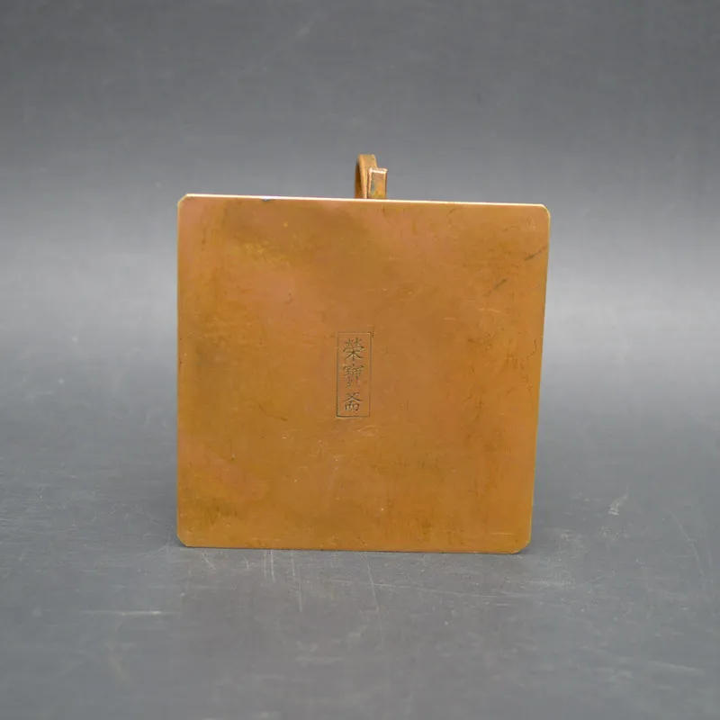 

Pure copper, trapezoidal sea kettle / kettle, collection of handicrafts, home decoration