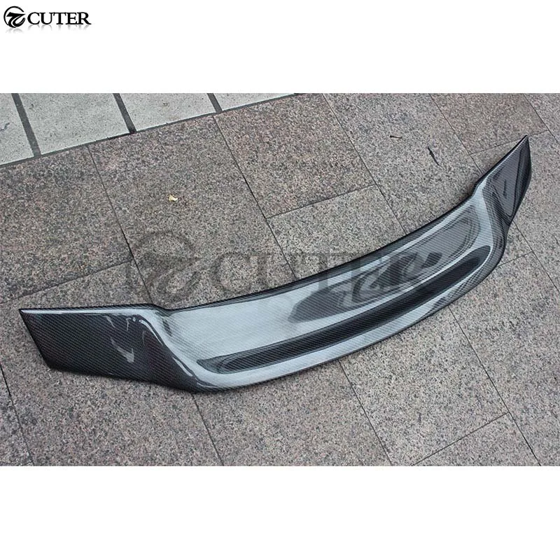 W204 R СТИЛЬ Задний спойлер из углеродного волокна крылья багажника губа для Mercedes