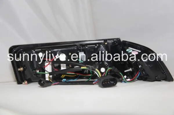 Для Audi A6L 2009-2012 Задняя фара светодиодная задний фонарь SN красного и белого цвета