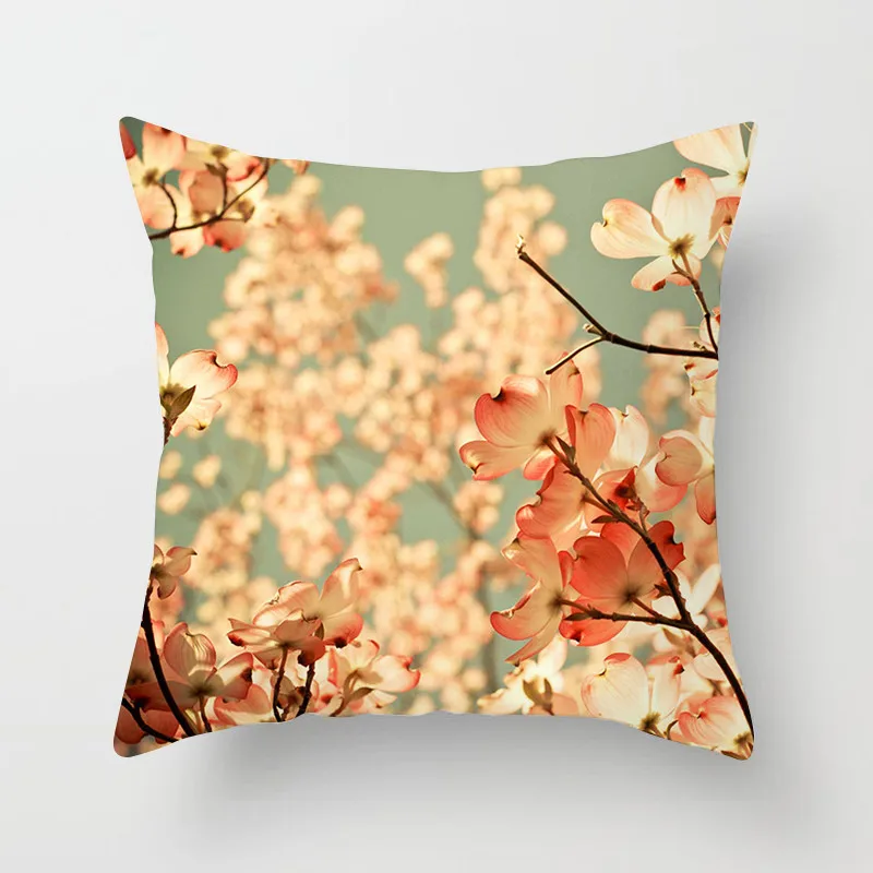 Чехол для подушки Fuwatacchi в живописном стиле чехол с изображением леса слона