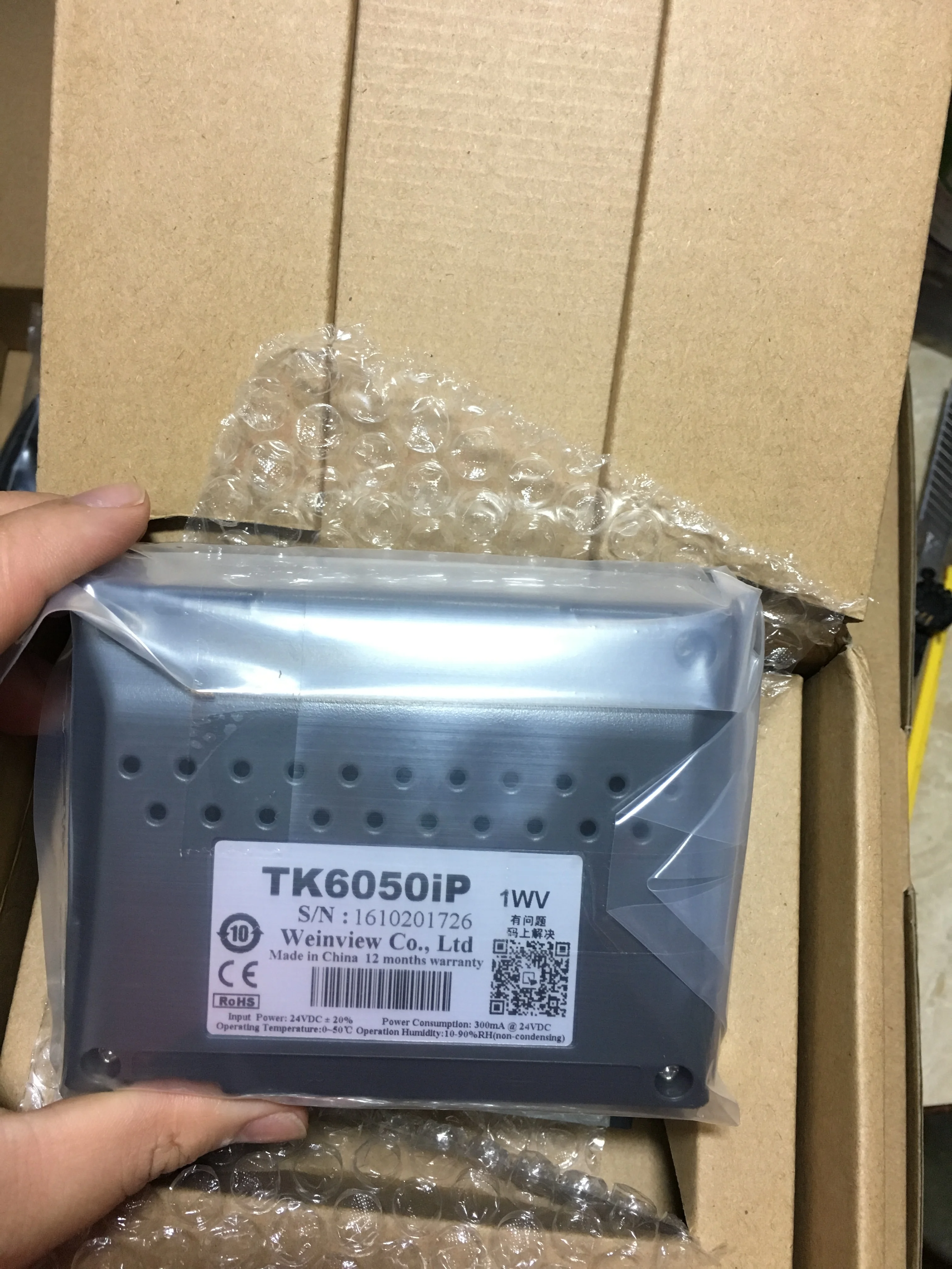 TK6051IP: Weinview Сенсорный экран 4 3 дюйма HMI TK6051IP с Кабель для программирования и