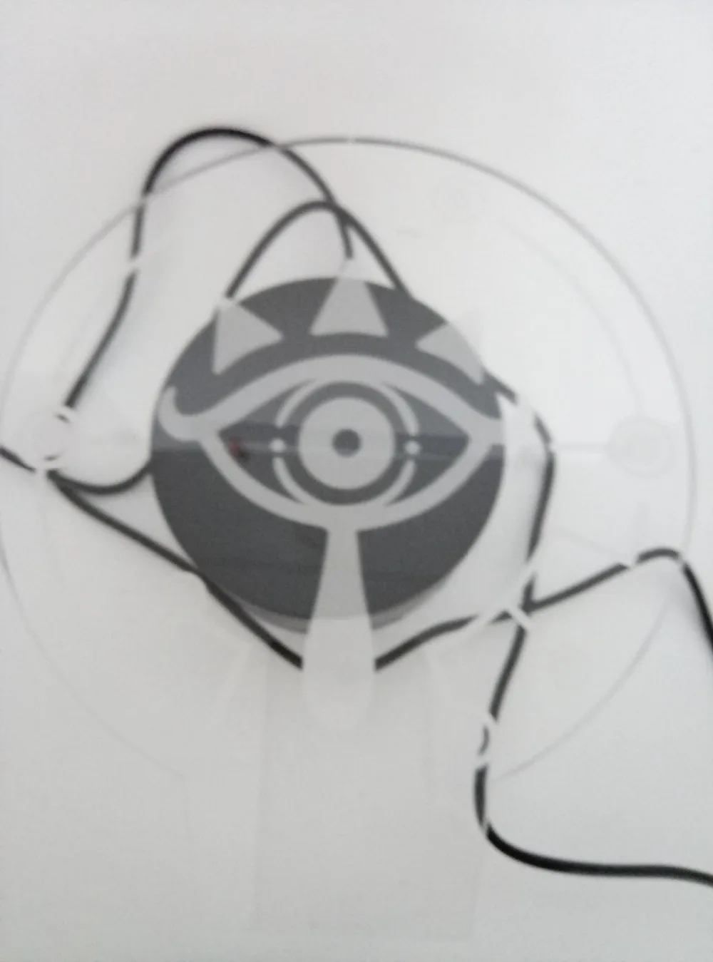 Ссылку храм значок визуальную иллюзию светодиодный 3D светильник Ночной