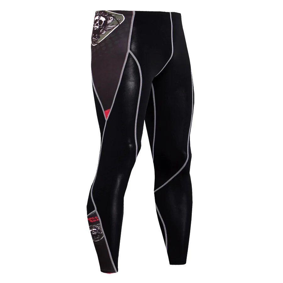 Брендовые компрессионные штаны Rashgard мужские колготки для бега спортивные