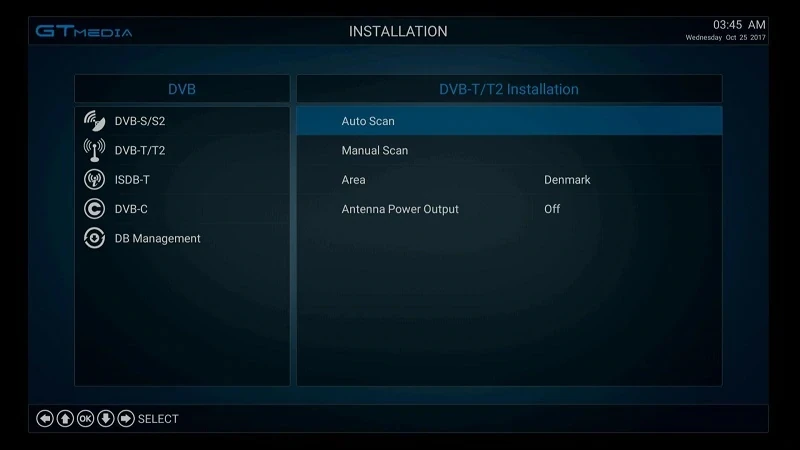 Gtmedia GTC спутниковый ТВ приемник встроенный wifi включает 2 года Cccam Cline Поддержка DVB S2 DVB T2 Европа Cccam Android tv Box
