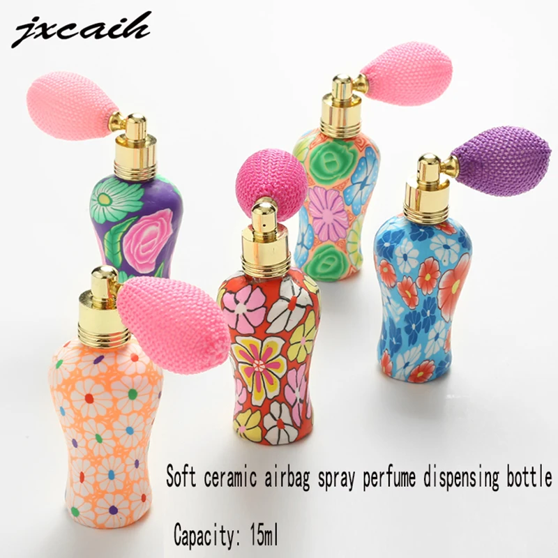 

1pcs 15ml Portable Spray Perfume Bottle Empty Bottle Travel Airbag Inflatable Cosmetic Container free delivery