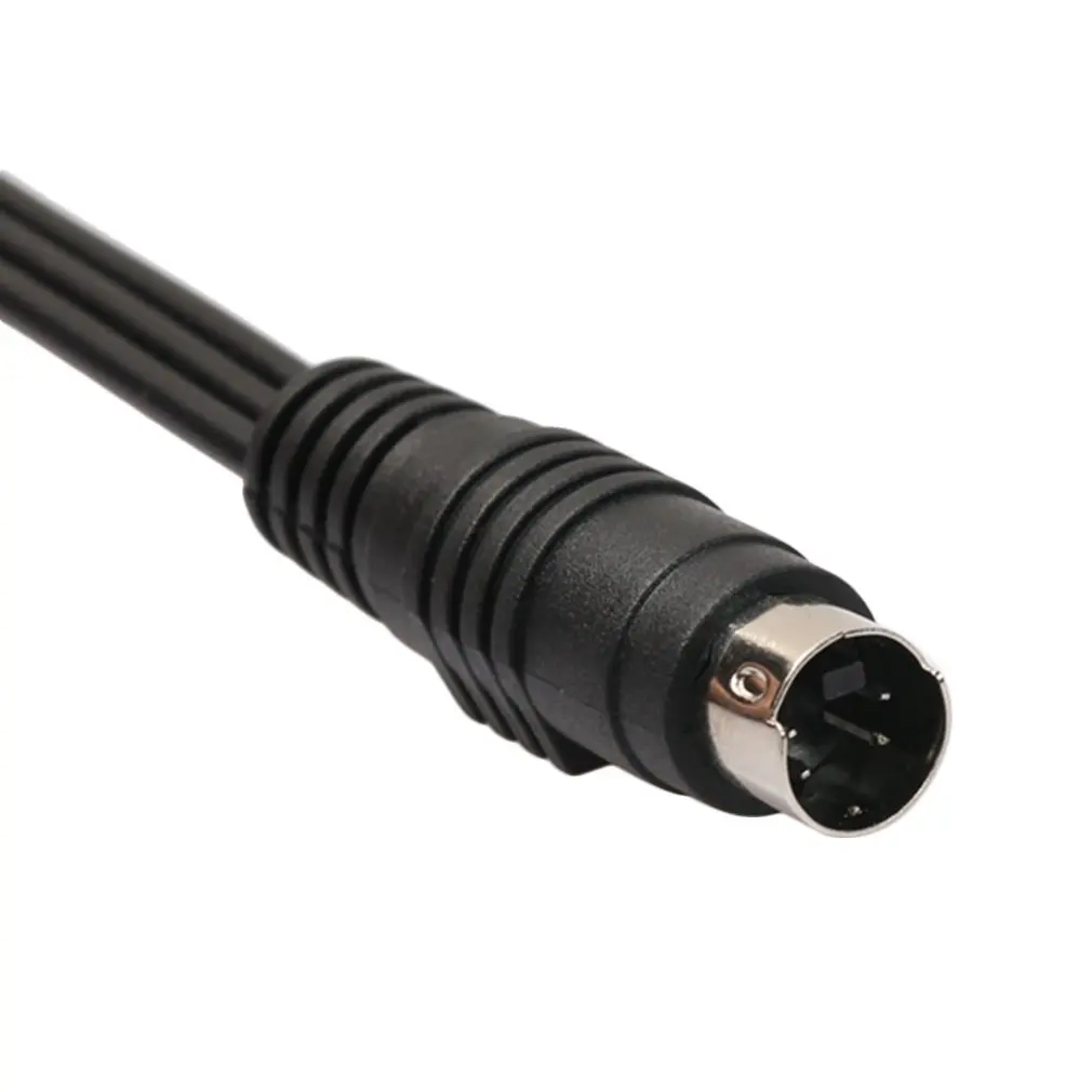 Аудиокабель 4 Pin S Video на 3 RCA Female TV адаптер кабель для ноутбука с гнездовым портом и