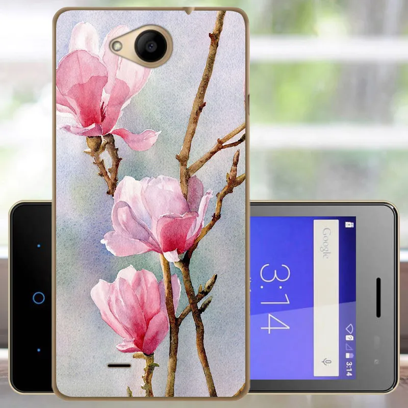 HYL FANATU zte T320 силиконовый чехол, 4,5 дюймов, мягкий ТПУ zte Blade GF3, чехол на заднюю панель с принтом, защитный чехол для телефона s для zte Blade GF3 Funda - Цвет: HYL