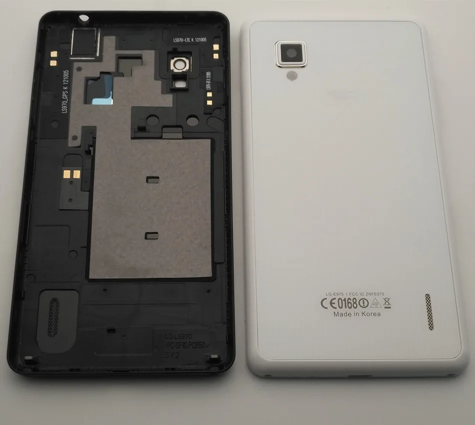 Azqqlbw для LG Optimus G E975 LS970 F180 E971 E973 с объективом камеры Новый чехол батареи задняя