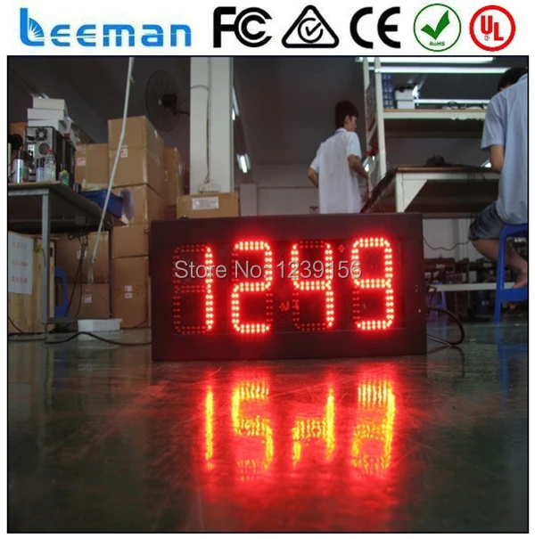 Leeman 3 цифры цифровой светодиодный дисплей 24 часов таймер обратного отсчета