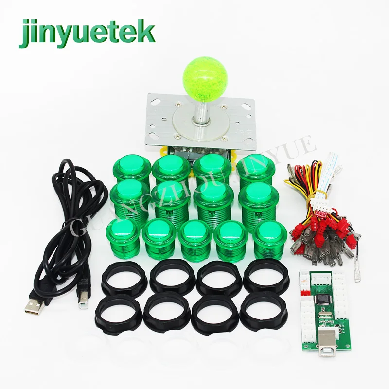Подсветка для арок джойстик DIY Kit с нулевой задержкой USB энкодера 8 способ аркадная
