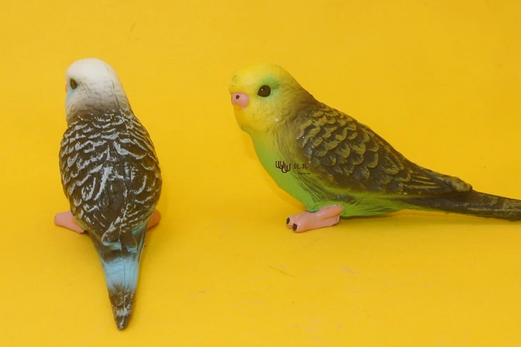 Hot toys: two color Parrot Simulation model Animals kids toys children Action Figures Collections | Игрушки и хобби