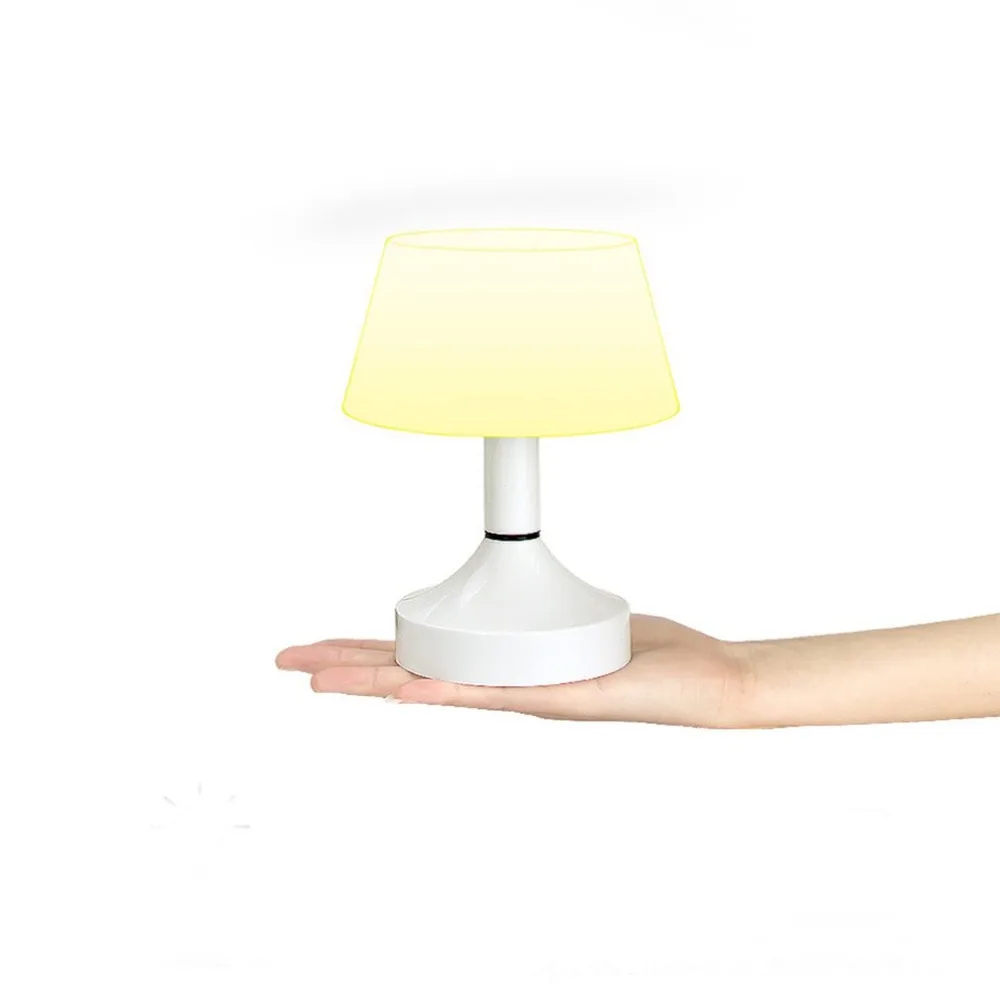 Compact Smart Night Light Remote Control Lamp Bedside Universal LED Desktop Durable Home | Освещение
