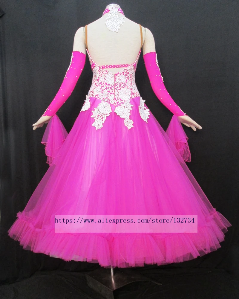 

High Quality Waltz Tango dance Dress competitive Ballroom dance dress, crystal stones chacha,salsa dance ballroom dress B-0077