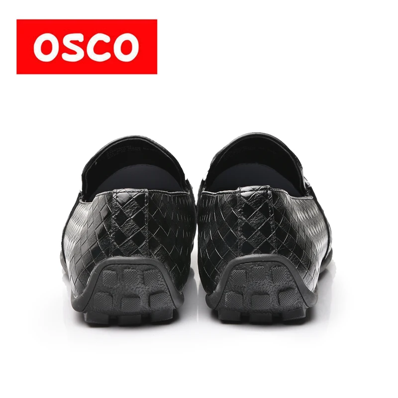 OSCO/брендовая модная повседневная обувь на плоской подошве со шнуровкой Мужская
