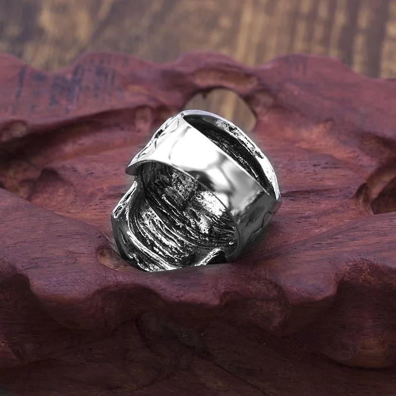 Fashion Punk Style Retro Skull Rings Men Cool Skeleton Alloy Gothic Biker Ring Jewelry Dropshipping |