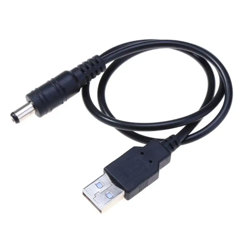 50 см/19 7 дюйма usb порт для 5 5x2 1 мм в постоянного тока Штекерный кабель питания