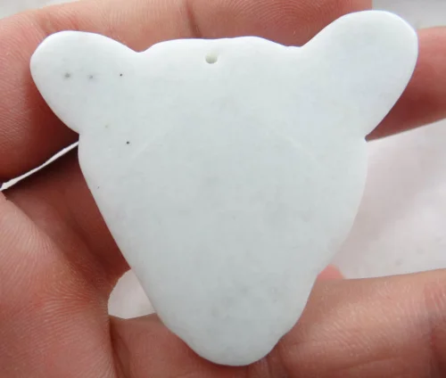 Натуральный камень кварц кристалл ручной работы статуя головы леопарда амулет