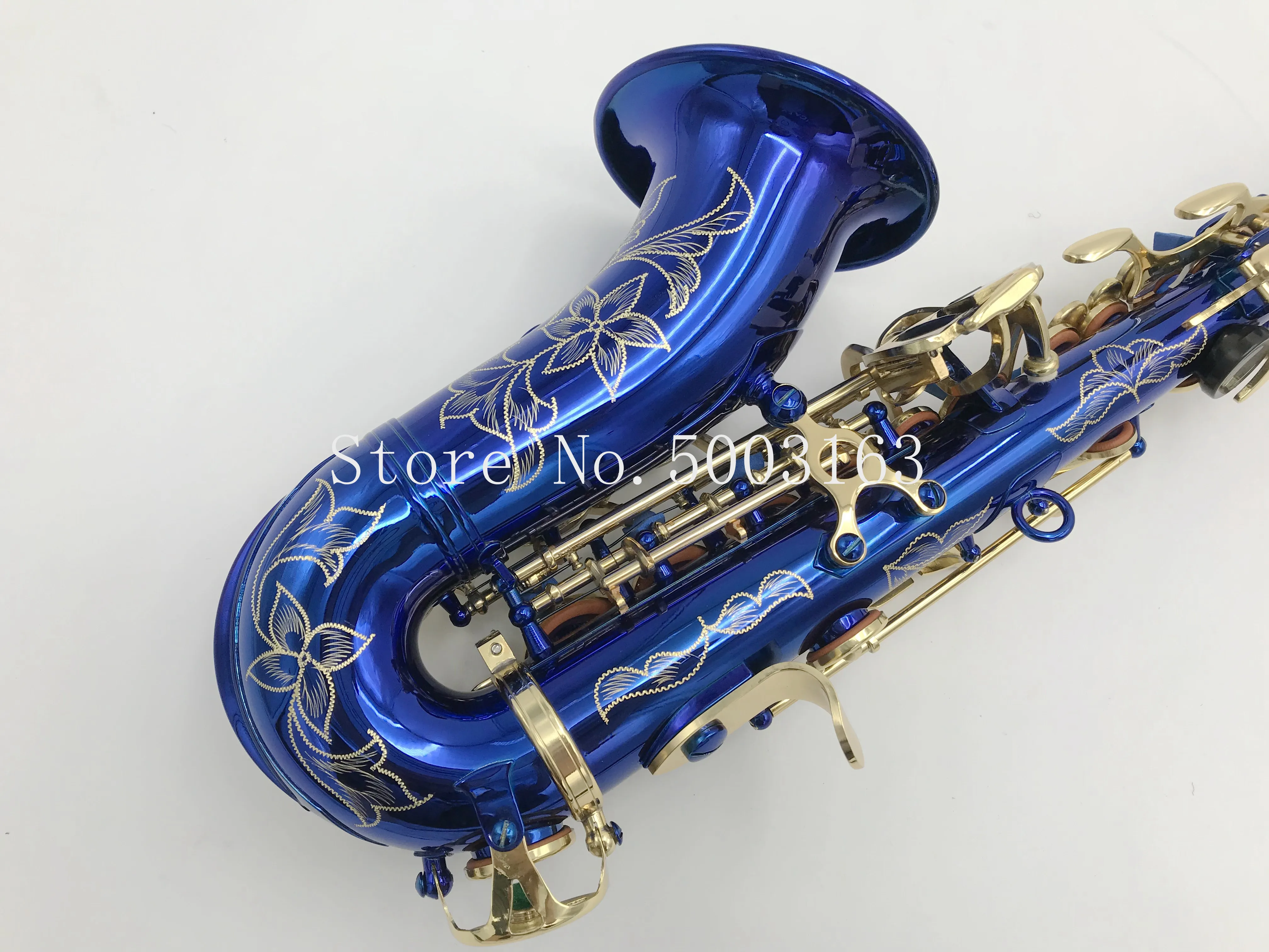 BULUKE Сопрано-саксофон изогнутый саксофон сопрано маленький для взрослых и детей