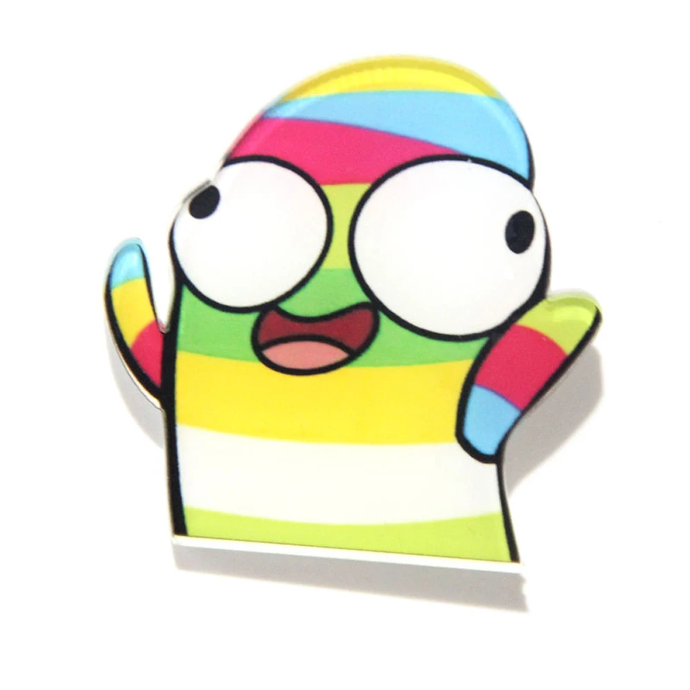 Акриловые значки на рюкзак 1 шт. Значки для одежды Декоративные | Дом и сад