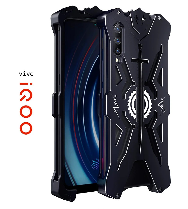 

Чехол-накладка Zimon для Vivo Iqoo, металлический, авиационный, 6,41