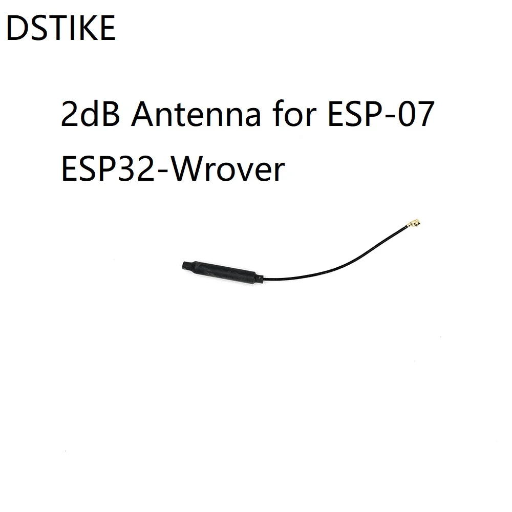 Проводная антенна DSTIKE IPEX 2dBi для ESP 07/ESP32 Wrover|antenna|antenna wire |