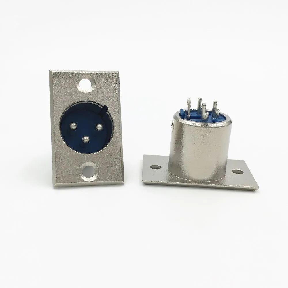 8 шт. металлические коннекторы XLR 3 4 5 Pin папа|Соединители| |