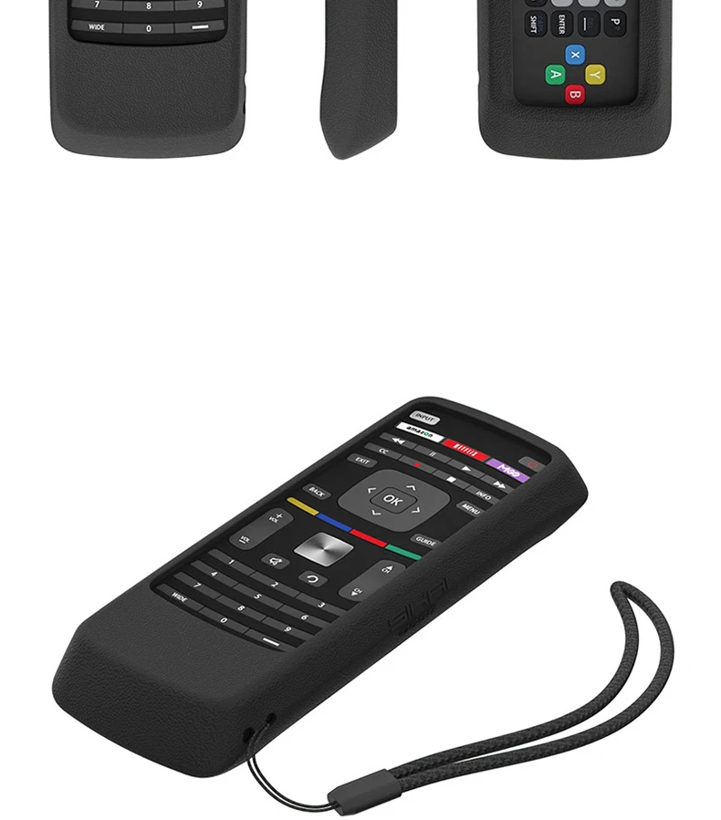Чехол для пульта дистанционного управления для Visio XRT302 QWERTY клавиатура Smart tv пульт дистанционного управления SIKAI приятный к коже Ударопрочный силиконовый чехол против потери