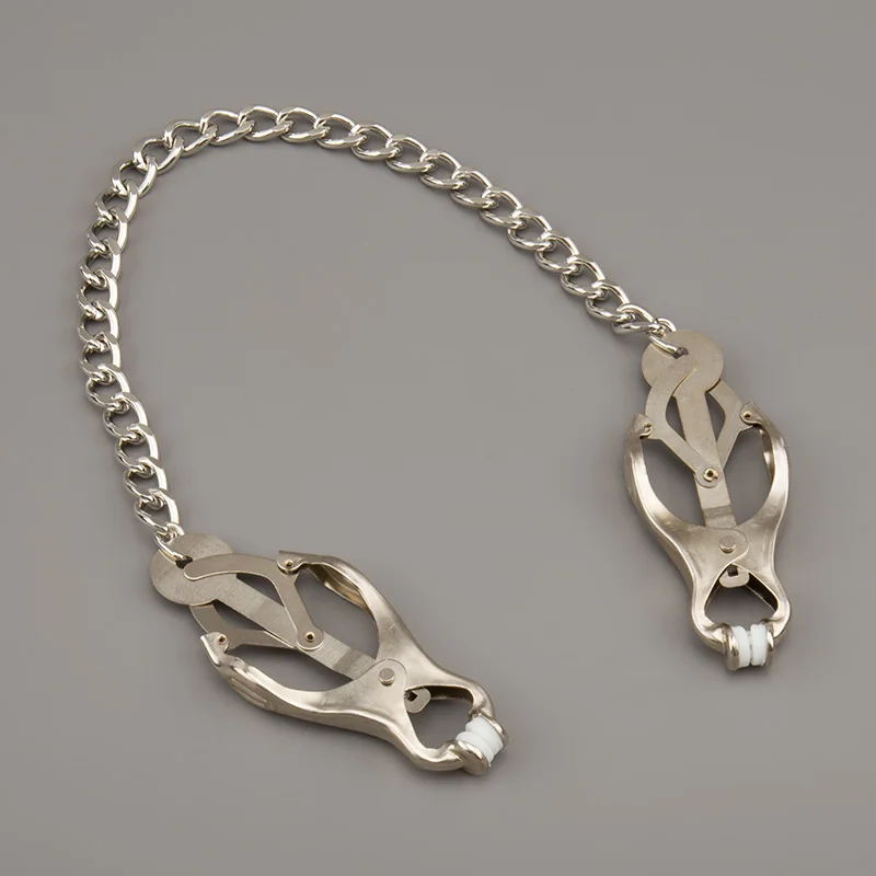 Фетиш шпильки зажимы с цепочкой для сосков секс-игры взрослых эротические