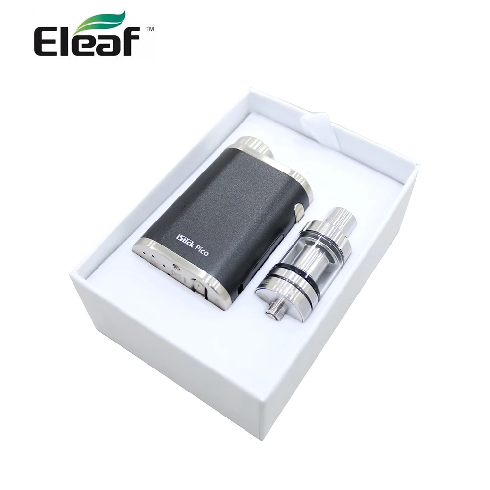 Оригинальный набор Eleaf iStick Pico 75 Вт 2 мл мини бак MELO 3 для вейпа с ЭЦ 0 Ом/0 5 Ом