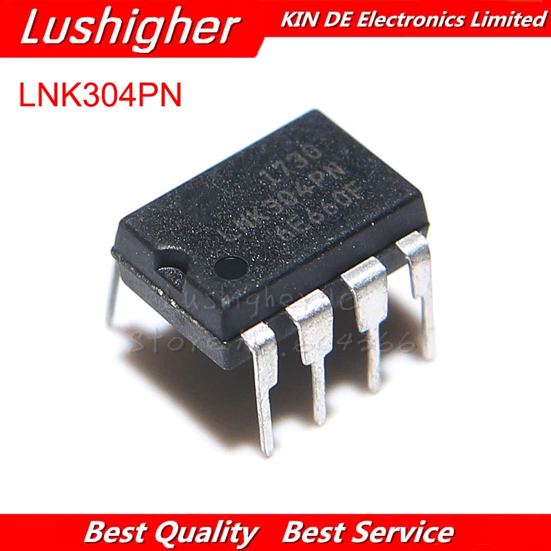 10 шт. LNK304 DIP LNK304PN DIP-8 IC новый оригинальный | Электронные компоненты и