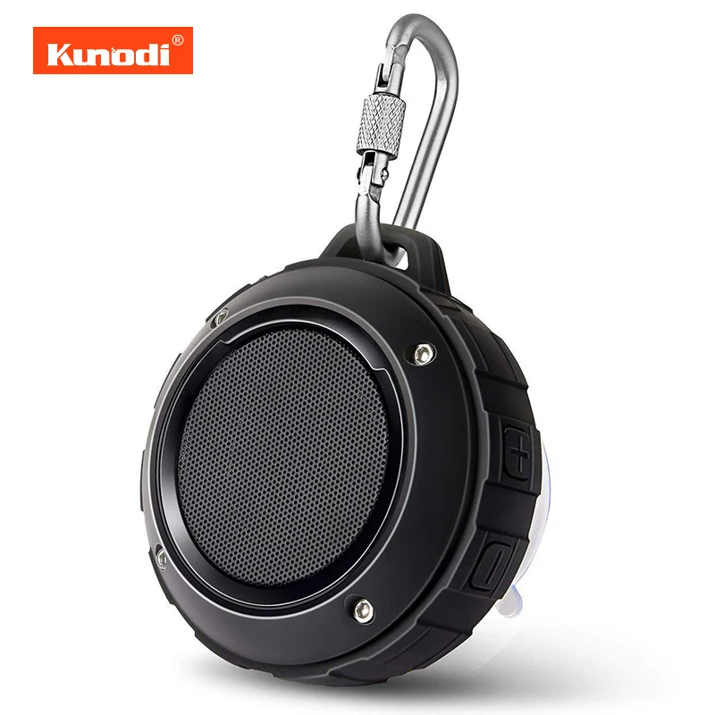 back Kunodi Открытый водонепроницаемый Bluetooth динамик, беспроводной портативный мини душ путешествия динамик, для спорта, бассейна, пляжа, туризма, кемпинга - Цвет: back