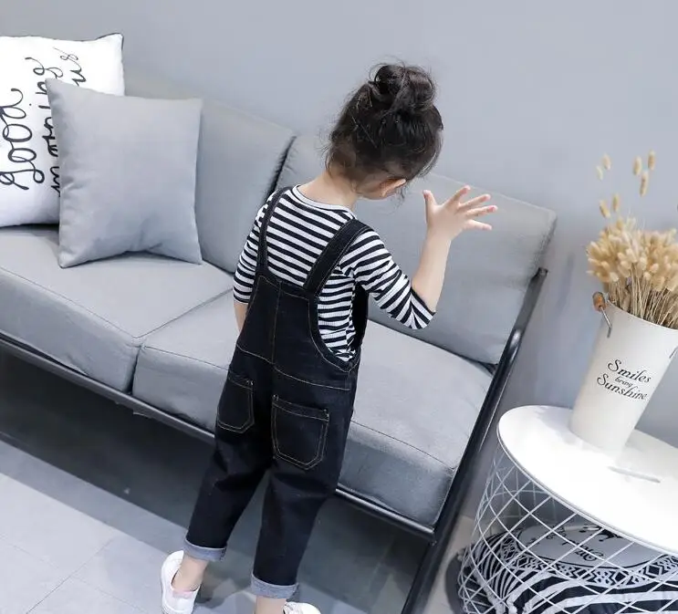 Детская одежда Новинка весна осень 2018 модная полосатая футболка с длинным