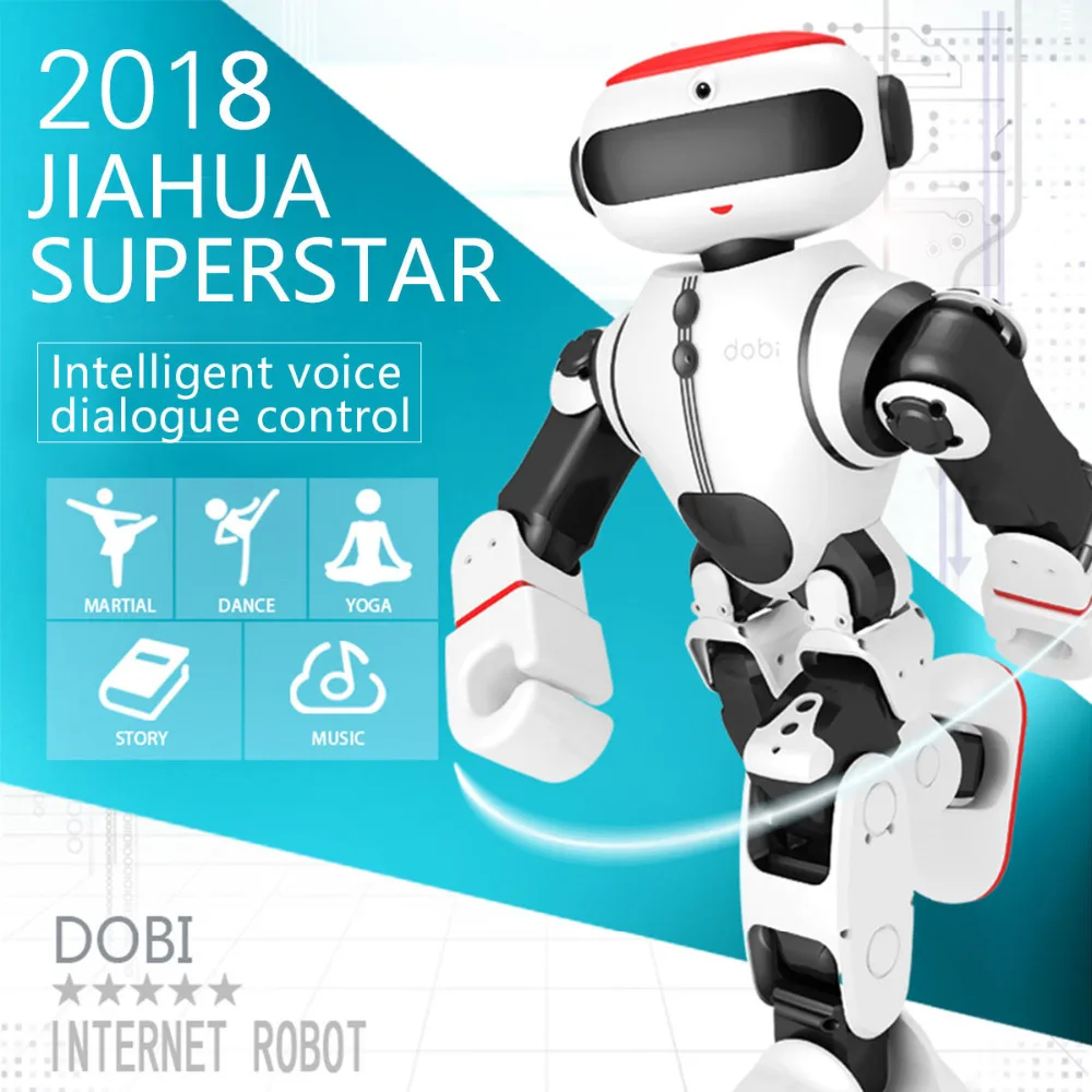 Qiqile RC робот Доби умный программирования Многофункциональный приложение